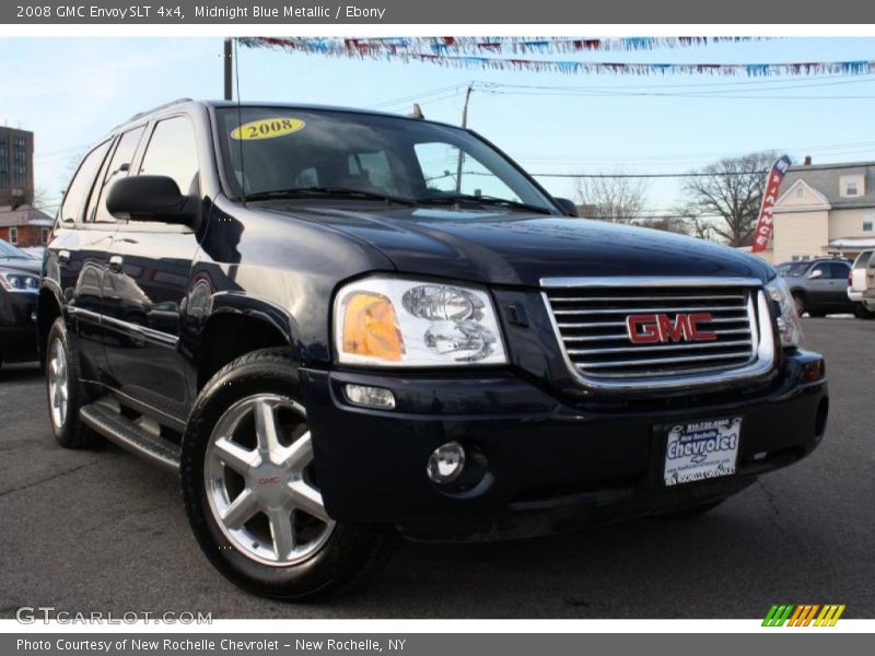 Midnight Blue Metallic / Ebony 2008 GMC Envoy SLT 4x4