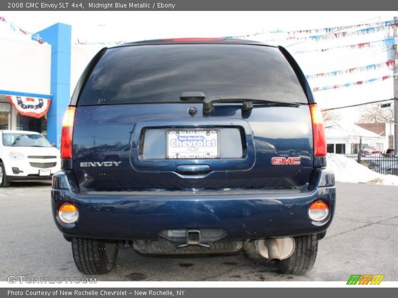 Midnight Blue Metallic / Ebony 2008 GMC Envoy SLT 4x4