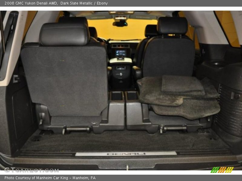Dark Slate Metallic / Ebony 2008 GMC Yukon Denali AWD