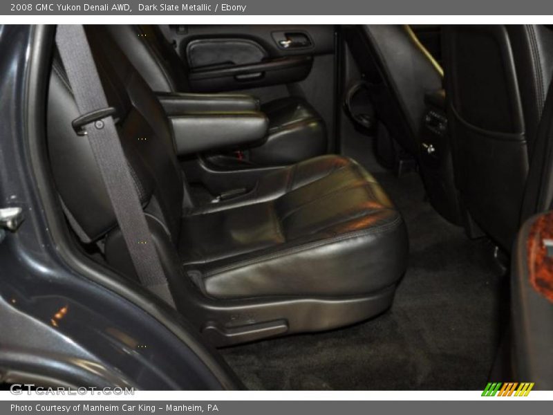 Dark Slate Metallic / Ebony 2008 GMC Yukon Denali AWD