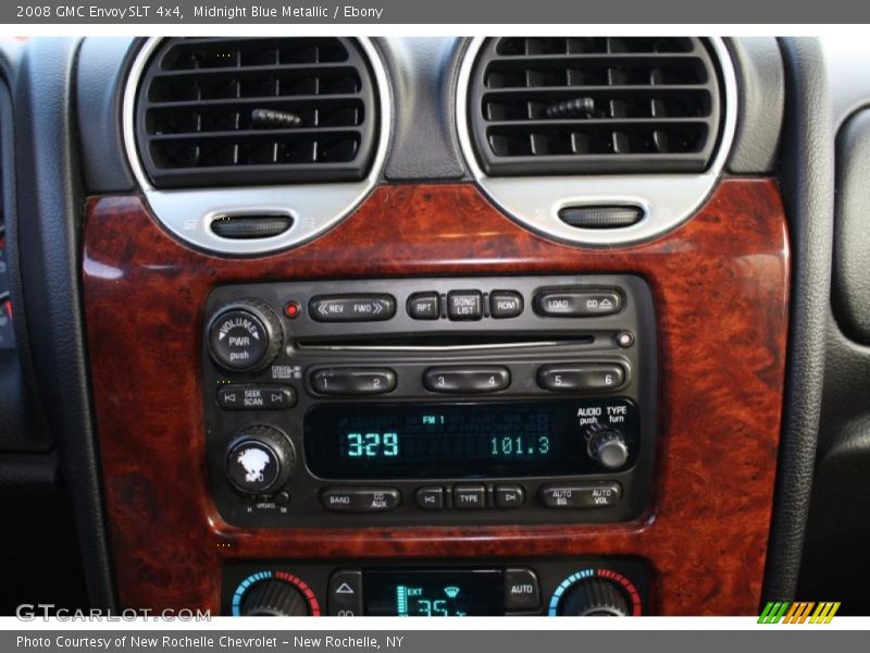 Midnight Blue Metallic / Ebony 2008 GMC Envoy SLT 4x4