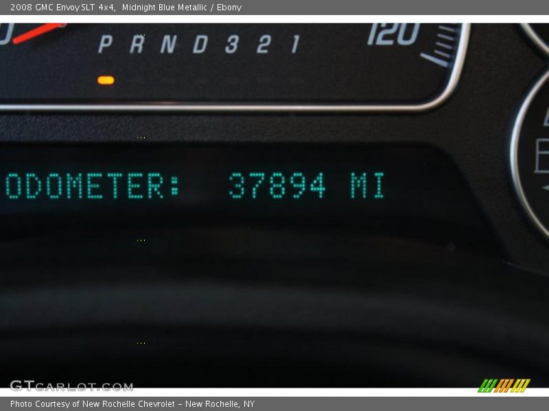 Midnight Blue Metallic / Ebony 2008 GMC Envoy SLT 4x4