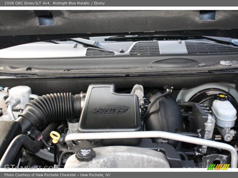 Midnight Blue Metallic / Ebony 2008 GMC Envoy SLT 4x4