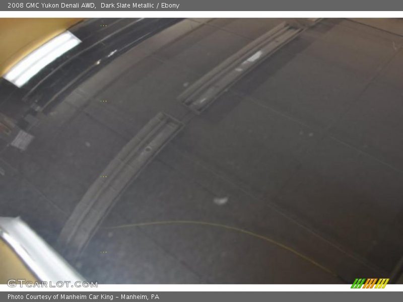 Dark Slate Metallic / Ebony 2008 GMC Yukon Denali AWD