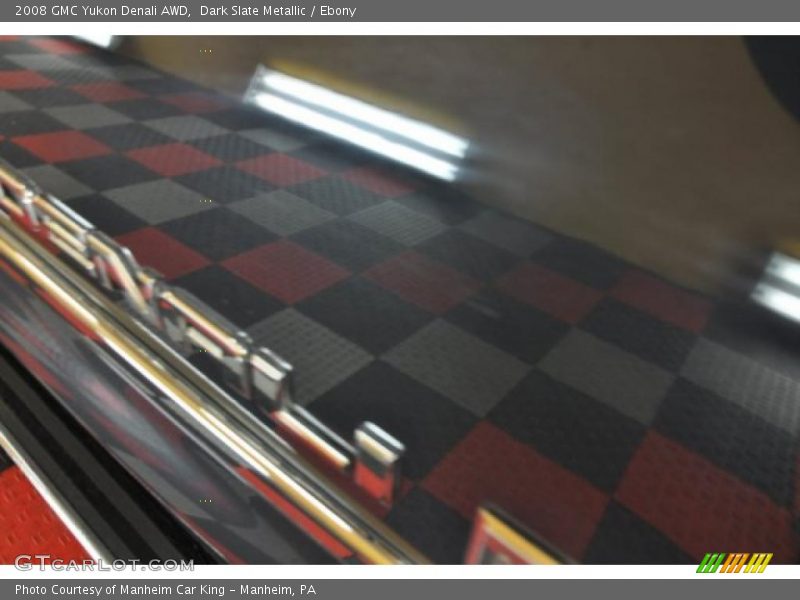 Dark Slate Metallic / Ebony 2008 GMC Yukon Denali AWD