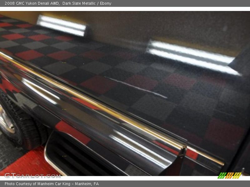 Dark Slate Metallic / Ebony 2008 GMC Yukon Denali AWD