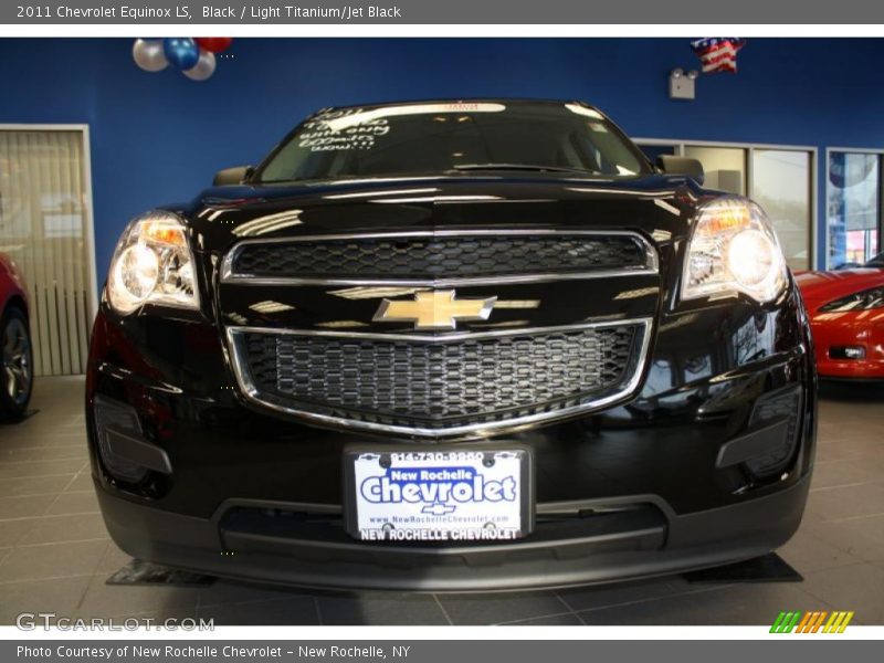 Black / Light Titanium/Jet Black 2011 Chevrolet Equinox LS