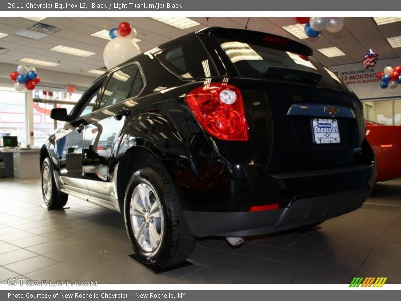 Black / Light Titanium/Jet Black 2011 Chevrolet Equinox LS