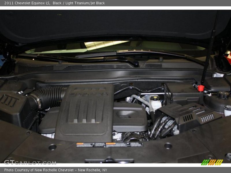 Black / Light Titanium/Jet Black 2011 Chevrolet Equinox LS