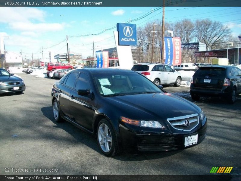 Nighthawk Black Pearl / Parchment 2005 Acura TL 3.2