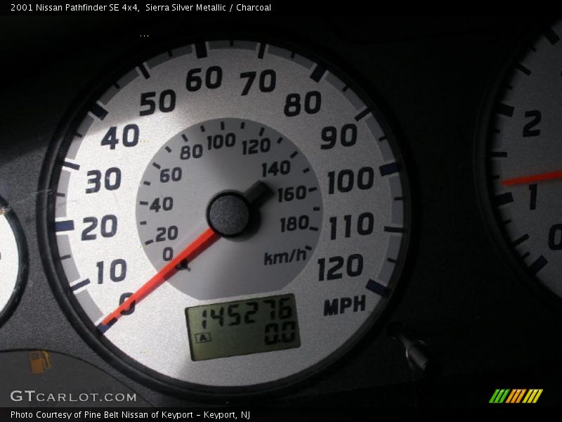 Sierra Silver Metallic / Charcoal 2001 Nissan Pathfinder SE 4x4