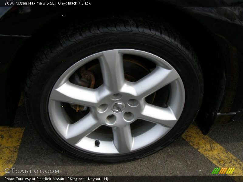 Onyx Black / Black 2006 Nissan Maxima 3.5 SE