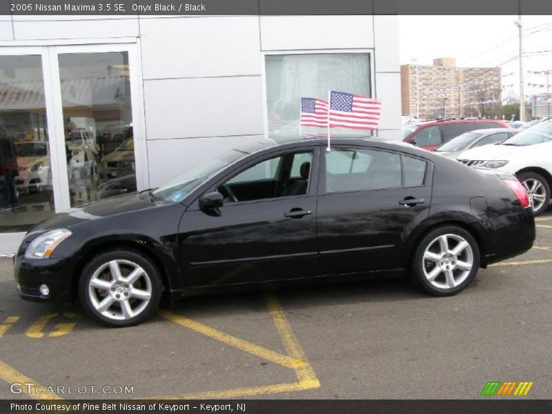 Onyx Black / Black 2006 Nissan Maxima 3.5 SE