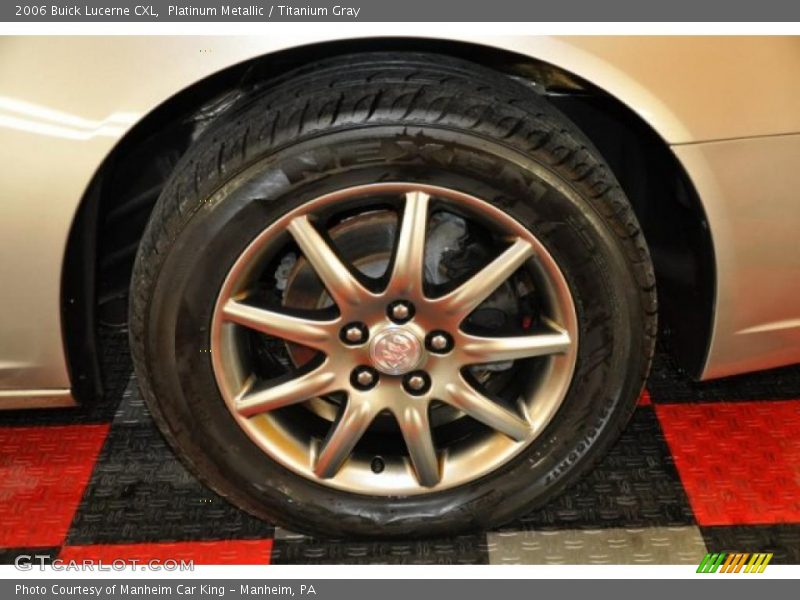 Platinum Metallic / Titanium Gray 2006 Buick Lucerne CXL