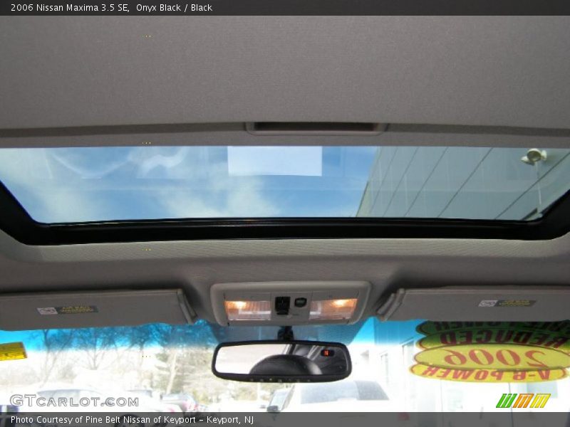 Onyx Black / Black 2006 Nissan Maxima 3.5 SE