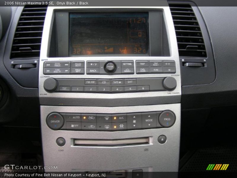 Onyx Black / Black 2006 Nissan Maxima 3.5 SE