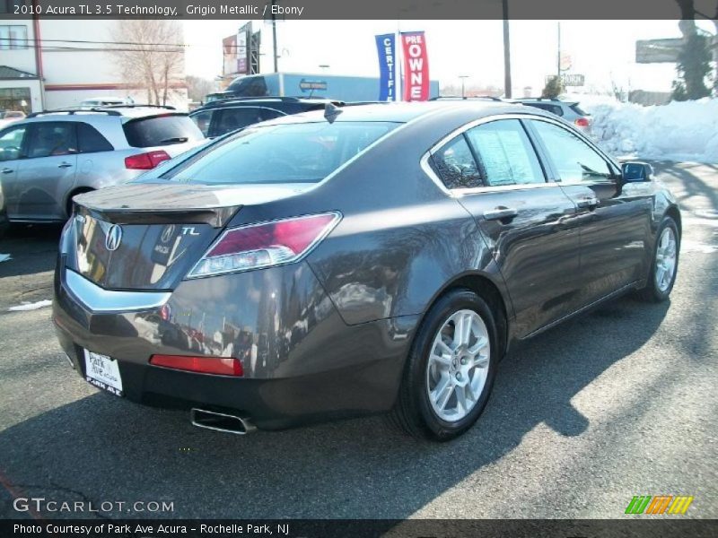 Grigio Metallic / Ebony 2010 Acura TL 3.5 Technology