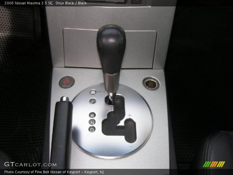 Onyx Black / Black 2006 Nissan Maxima 3.5 SE
