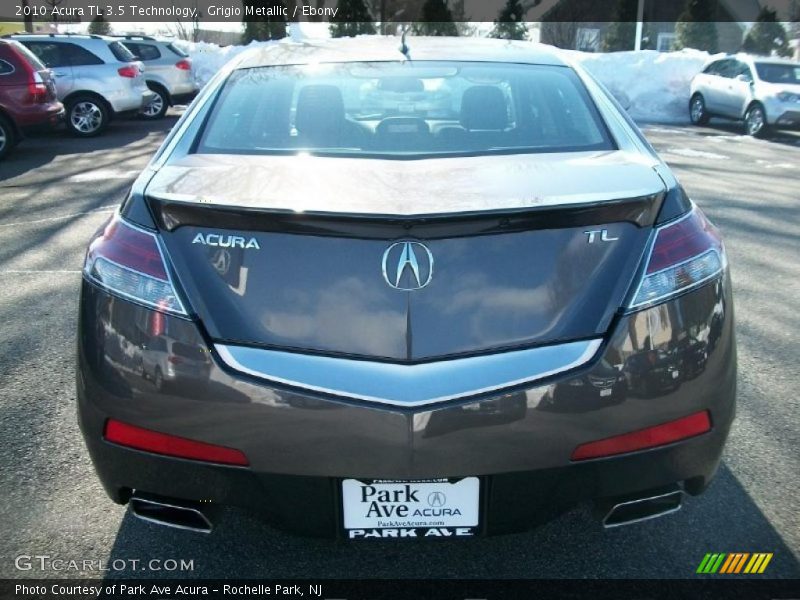 Grigio Metallic / Ebony 2010 Acura TL 3.5 Technology