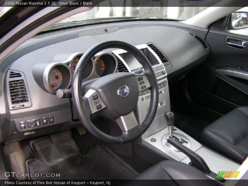 Onyx Black / Black 2006 Nissan Maxima 3.5 SE