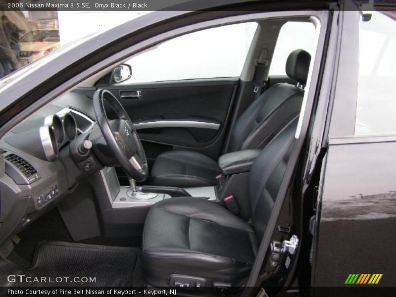 Onyx Black / Black 2006 Nissan Maxima 3.5 SE