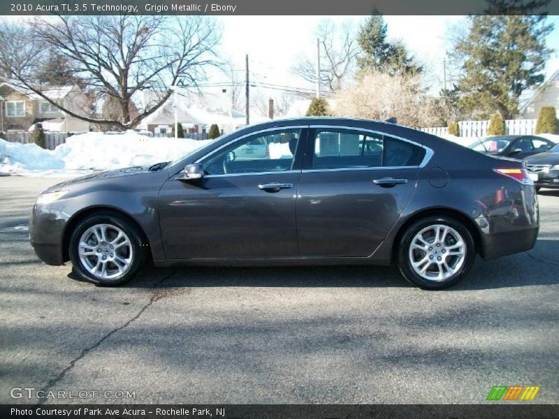 Grigio Metallic / Ebony 2010 Acura TL 3.5 Technology