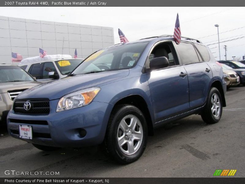 Pacific Blue Metallic / Ash Gray 2007 Toyota RAV4 4WD