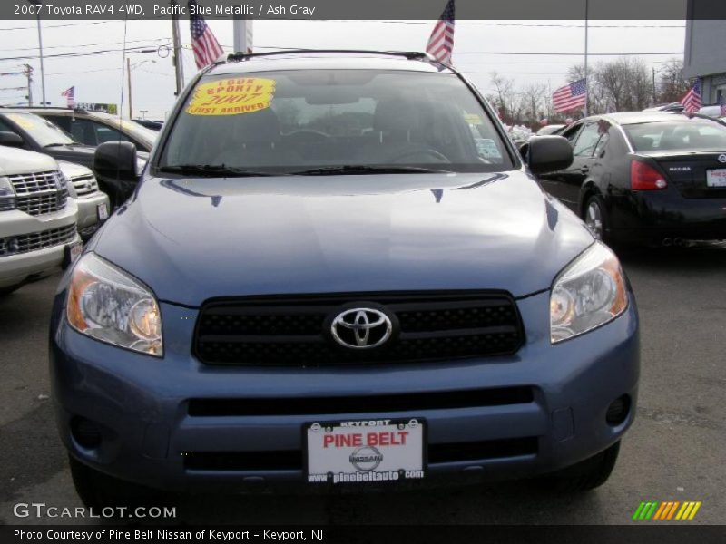 Pacific Blue Metallic / Ash Gray 2007 Toyota RAV4 4WD