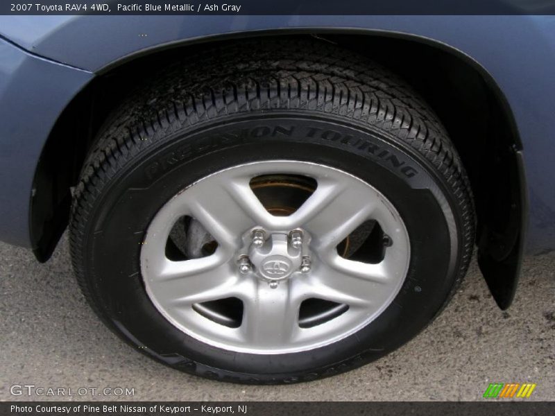 Pacific Blue Metallic / Ash Gray 2007 Toyota RAV4 4WD