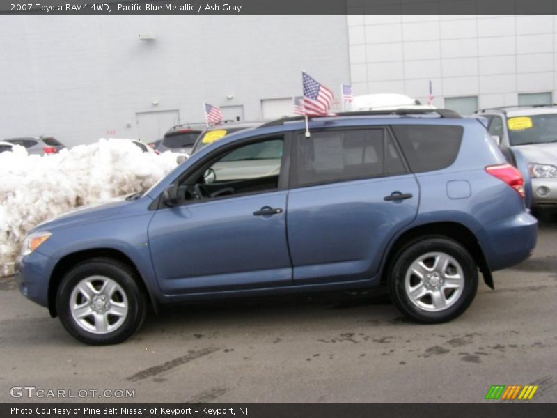 Pacific Blue Metallic / Ash Gray 2007 Toyota RAV4 4WD