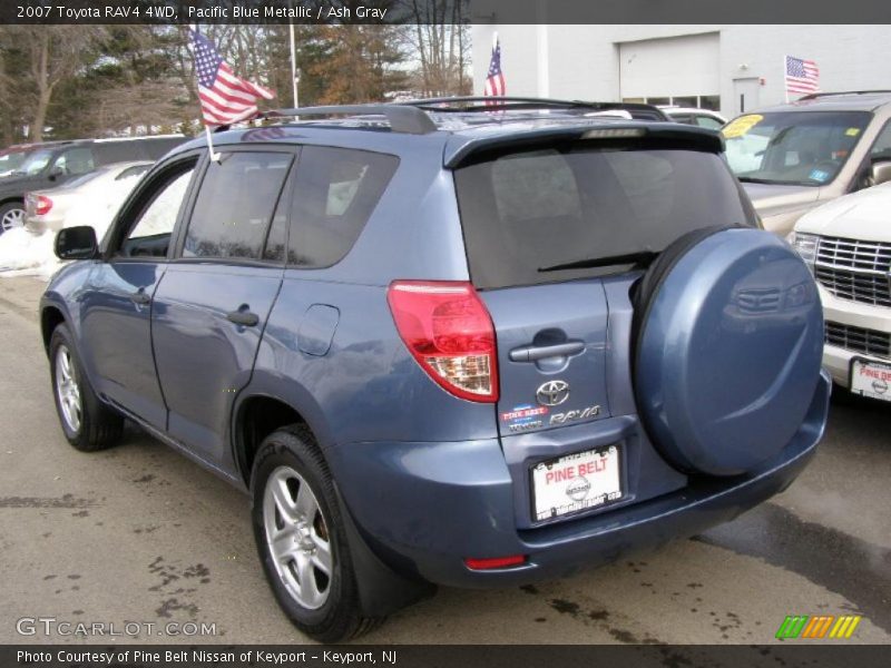 Pacific Blue Metallic / Ash Gray 2007 Toyota RAV4 4WD