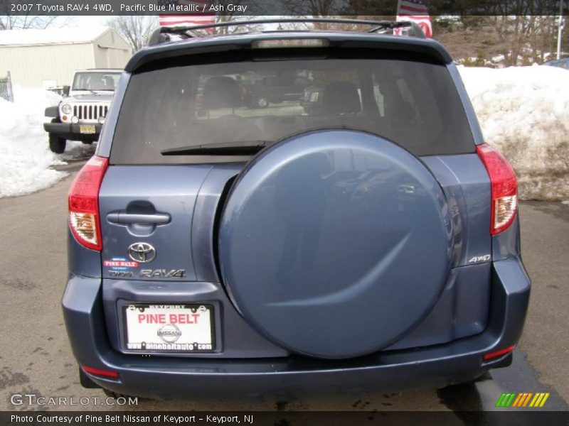 Pacific Blue Metallic / Ash Gray 2007 Toyota RAV4 4WD