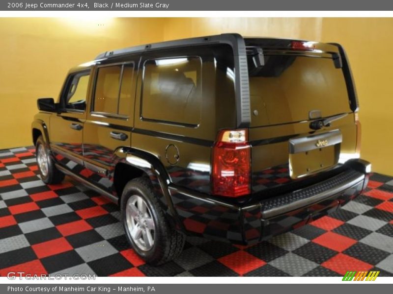Black / Medium Slate Gray 2006 Jeep Commander 4x4