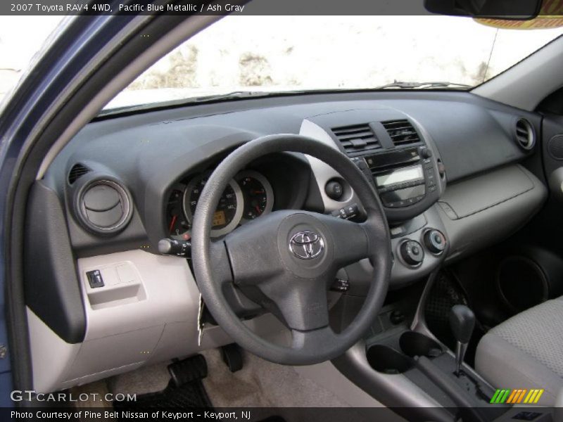 Pacific Blue Metallic / Ash Gray 2007 Toyota RAV4 4WD