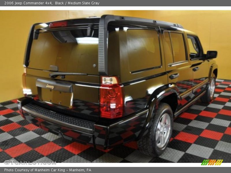 Black / Medium Slate Gray 2006 Jeep Commander 4x4