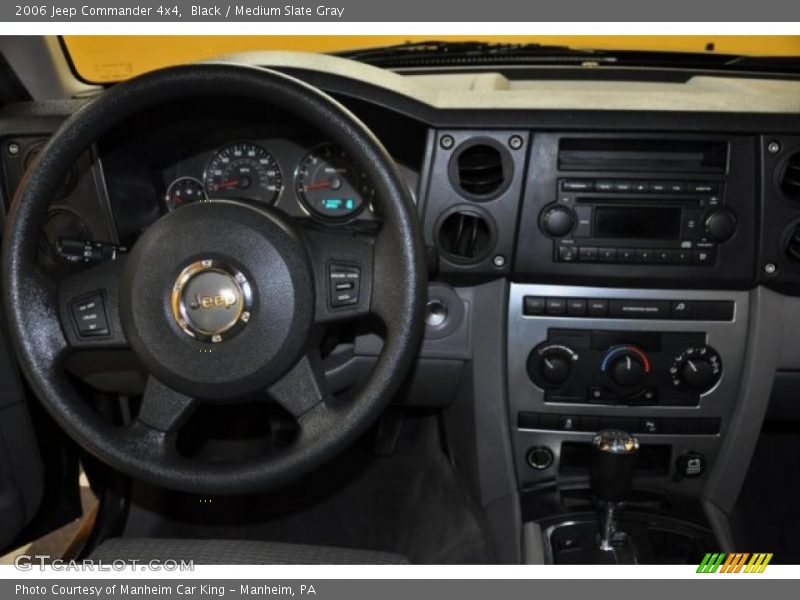 Black / Medium Slate Gray 2006 Jeep Commander 4x4