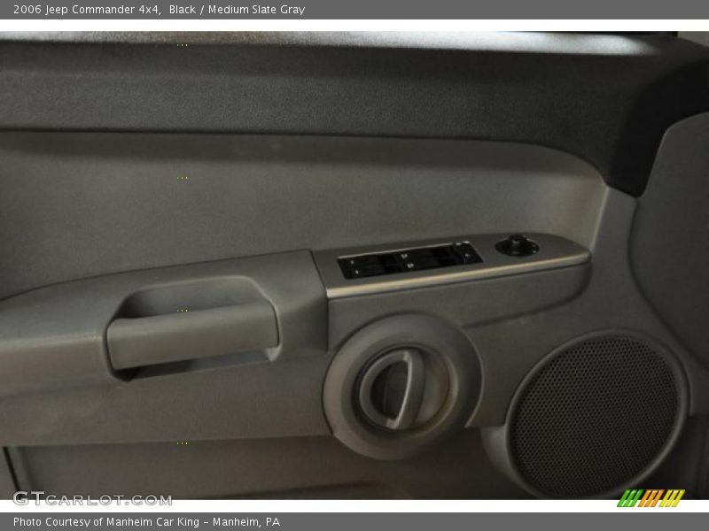 Black / Medium Slate Gray 2006 Jeep Commander 4x4