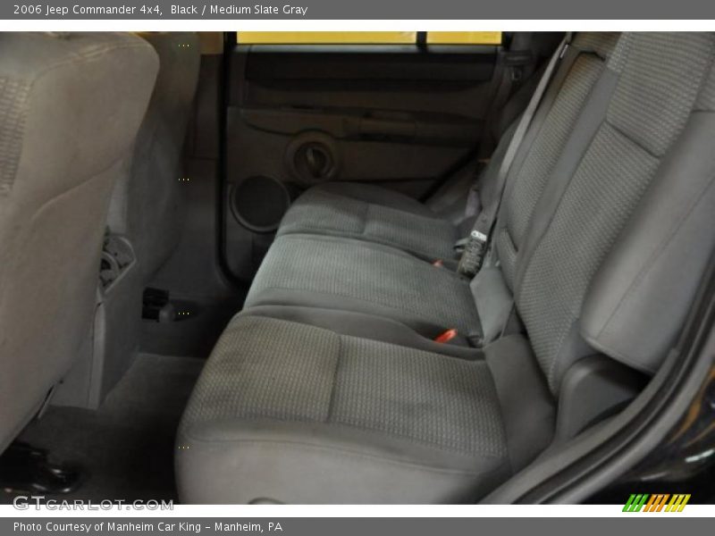 Black / Medium Slate Gray 2006 Jeep Commander 4x4