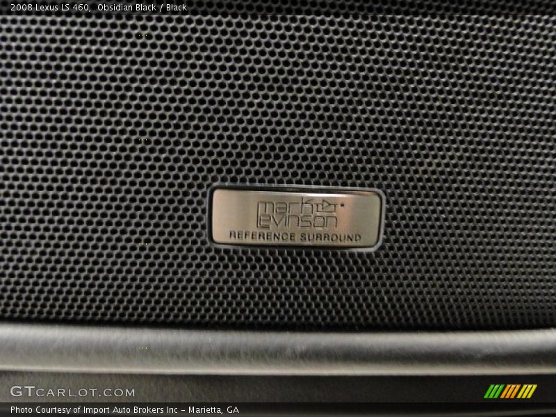 Obsidian Black / Black 2008 Lexus LS 460