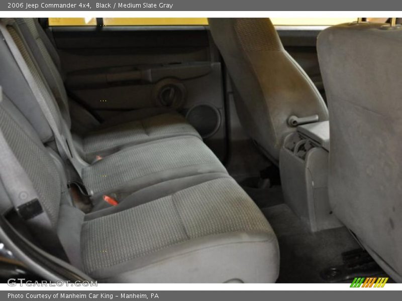 Black / Medium Slate Gray 2006 Jeep Commander 4x4