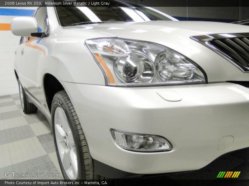 Millenium Silver Metallic / Light Gray 2008 Lexus RX 350