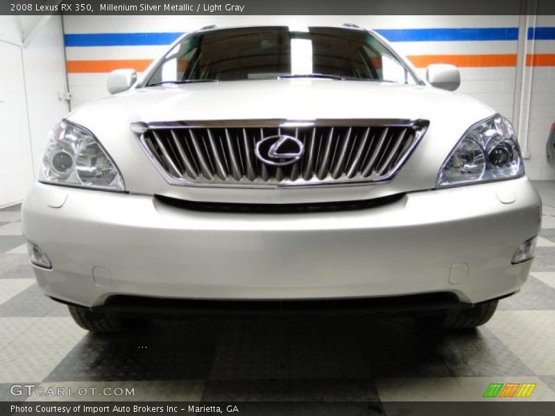 Millenium Silver Metallic / Light Gray 2008 Lexus RX 350