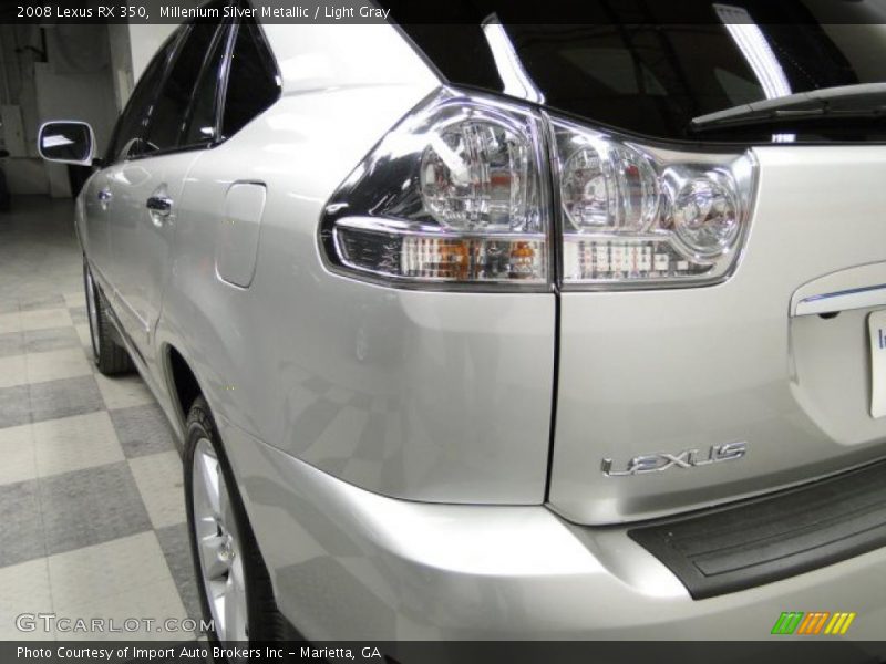 Millenium Silver Metallic / Light Gray 2008 Lexus RX 350