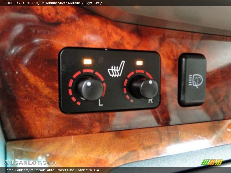 Millenium Silver Metallic / Light Gray 2008 Lexus RX 350