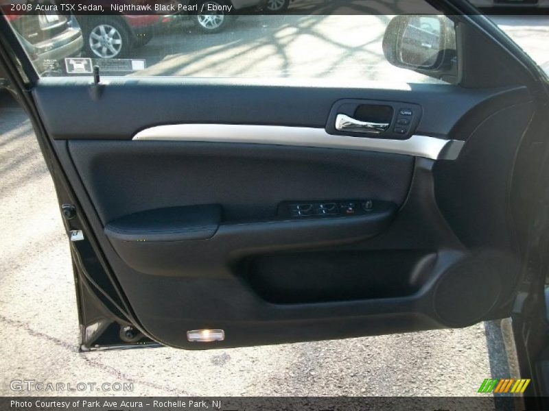 Nighthawk Black Pearl / Ebony 2008 Acura TSX Sedan