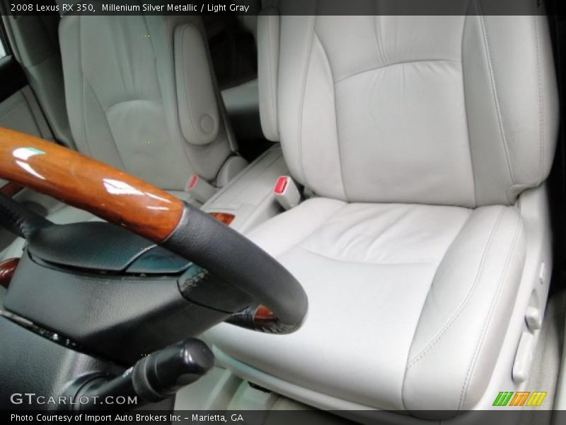 Millenium Silver Metallic / Light Gray 2008 Lexus RX 350