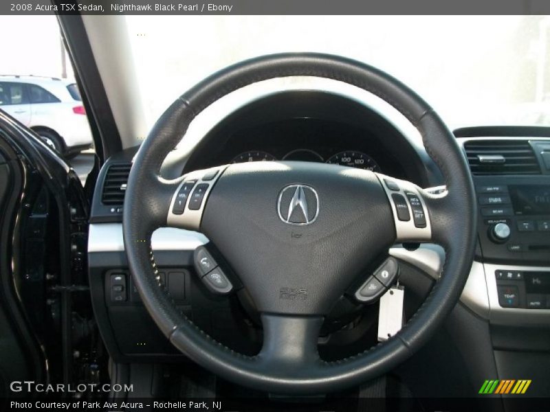 Nighthawk Black Pearl / Ebony 2008 Acura TSX Sedan