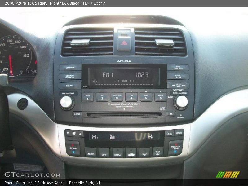 Nighthawk Black Pearl / Ebony 2008 Acura TSX Sedan