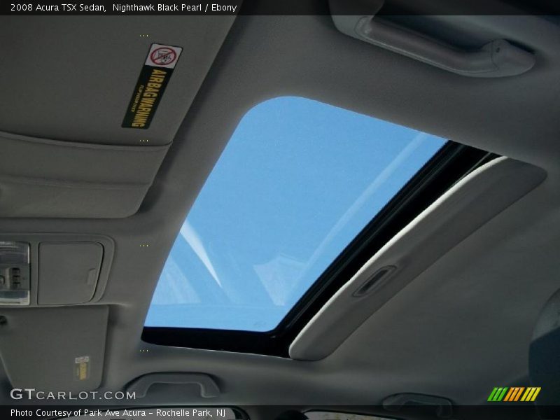 Nighthawk Black Pearl / Ebony 2008 Acura TSX Sedan