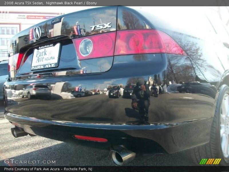 Nighthawk Black Pearl / Ebony 2008 Acura TSX Sedan